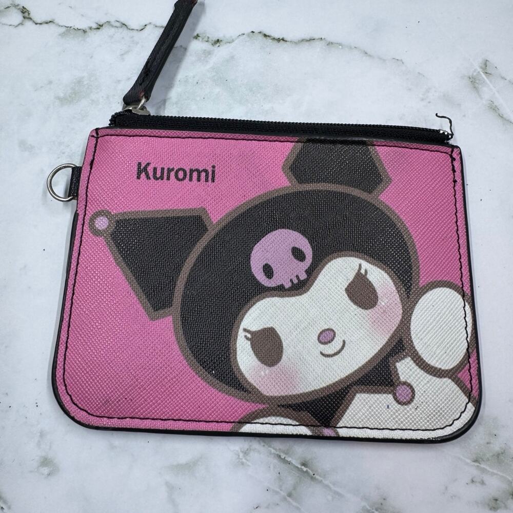 Kuromi Zipper Wallet